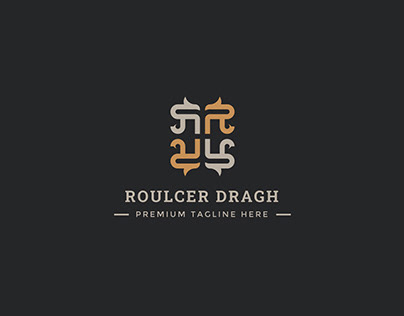 Logo Letter R Unique