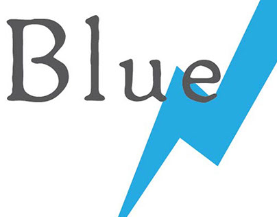 Blue Lightning Creative Logo