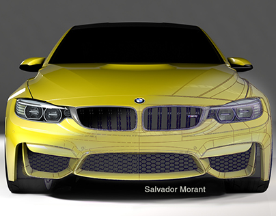 BMW M4 Modeling (A-Class)