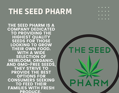 The Seed Pharm providing the highest quality seeds