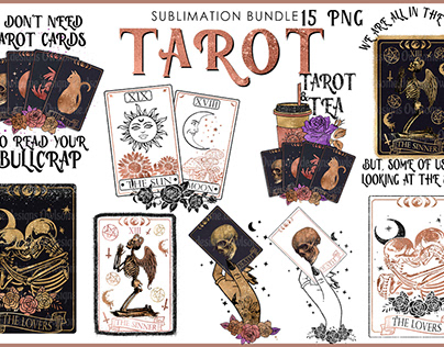 Tarot Cards Sublimation Bundle