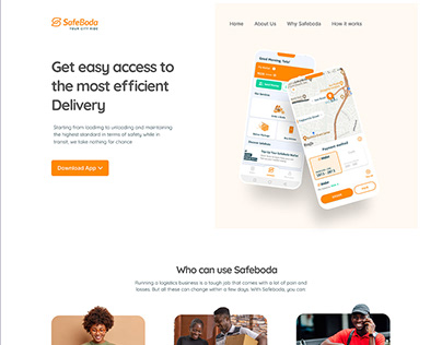 Safeboda website redesign