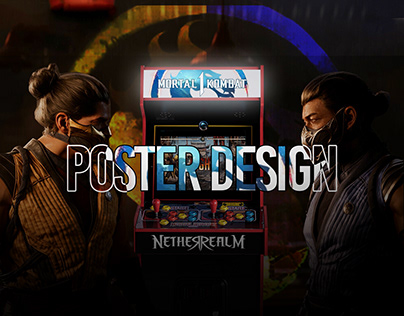 Mortal Kombat 1 Poster Design Fanmade