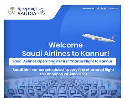 Rawabi Welcomes Saudi Arabian Airlines to Kannur
