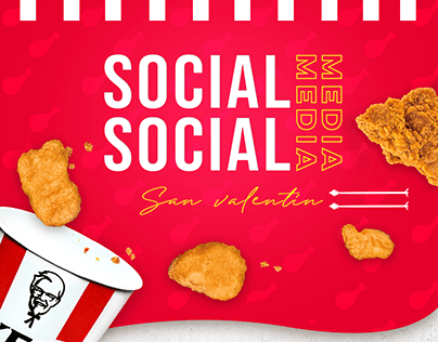 KFC San Valentín- Social Media