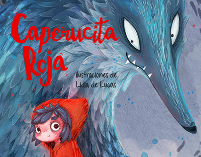 Illustration children book _ Caperucita Roja