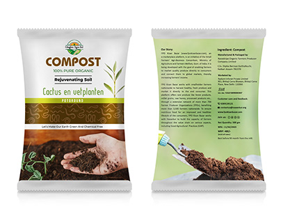 Compost product packaging lable