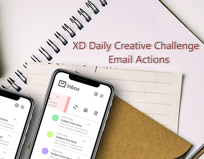 XD Daily Creative Challenge - Email Actions