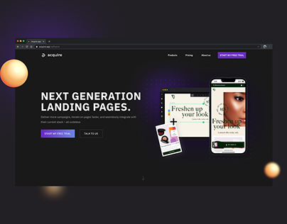Acquire Landing Page