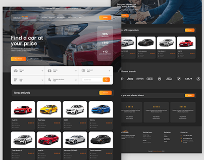 Used Cars Dealership Website