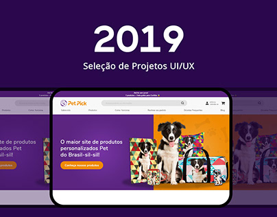 Projetos UI/UX Design 2019