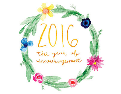 The Year of Encouragement Calendar