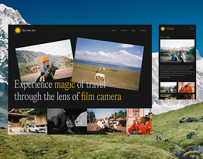 Project thumbnail - UI UX Design | Travel Film Photography