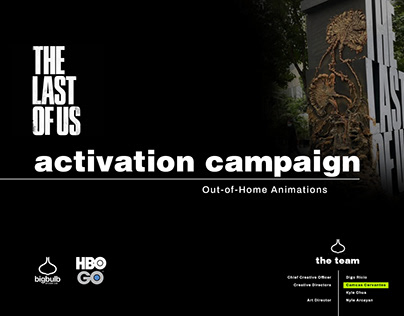 The Last of Us | HBO GO • OOH Animations