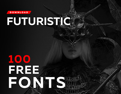 Futuristic 100 Free Fonts Collection