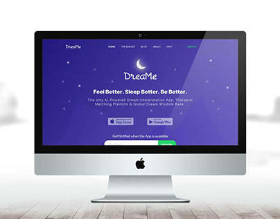 DreaMe website