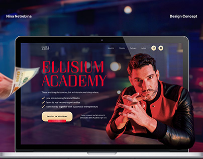 Concept Design Site | Finance Academy