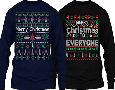 Christmas sweater design