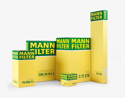 Packaging design for MANN-FILTER