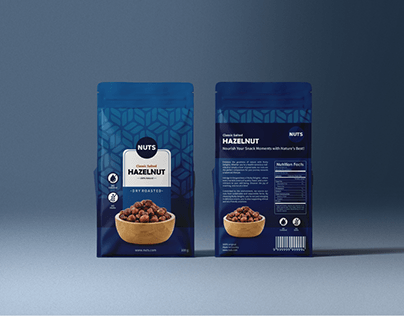 Nuts Pouch Packaging Design