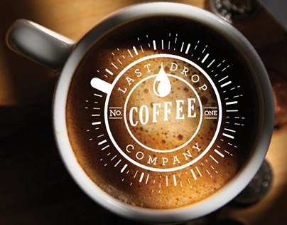 Last Drop Coffee Company- Retail Brand Concept