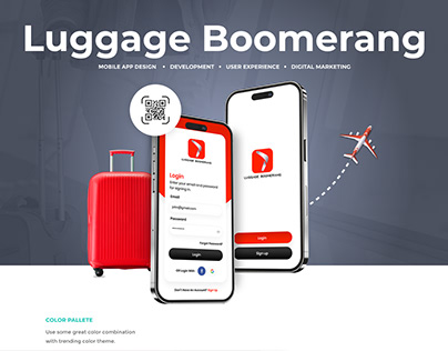 Luggage Boomerang | APP Design
