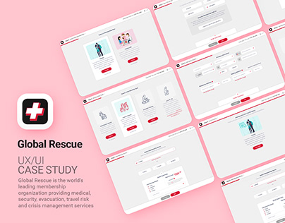 UX/UI Case Study | Global Rescue