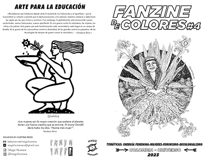 Fanzine De Colores #4 - Energía Femenina