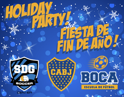Holiday Party Boca Juniors Soccer School NMB
