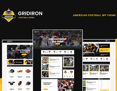 Gridiron | American Football & NFL Team WP Theme