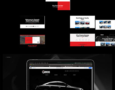 Project thumbnail - Genesis Auto Truck Website