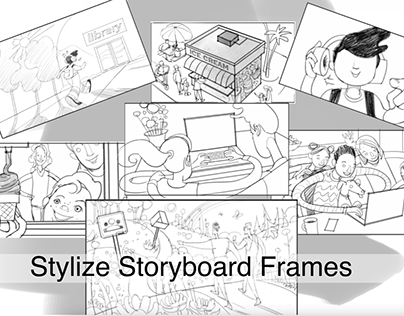 Stylize Storyboard Frames