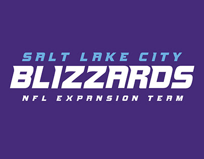 Salt Lake City Blizzards NFL Expansion Team
