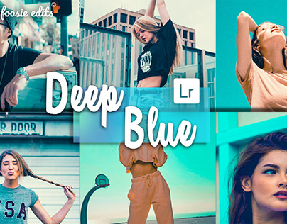 Deep Blue Lightroom Presets, Blogger and Travel Presets