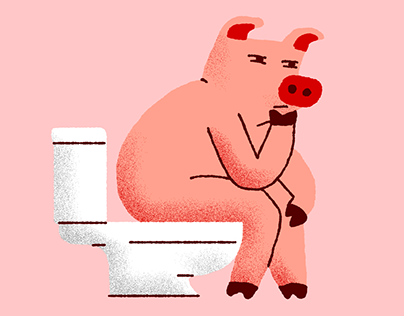 Pig Life - Animated Sticker Set