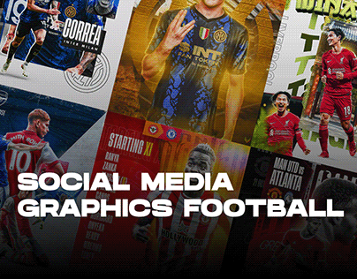 Social Media Graphics Football