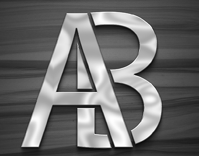 Letter : AB logo