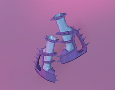 Project thumbnail - Spiked Shoes