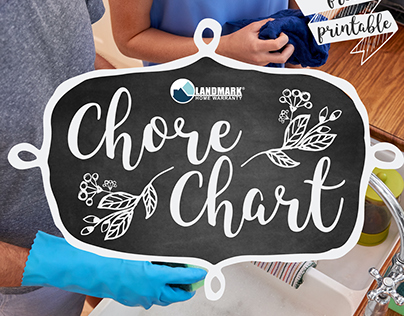 Weekly Cleaning Schedule and Chore Chart