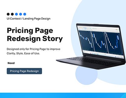 Auomated Trading Software Pricing Page Redesign