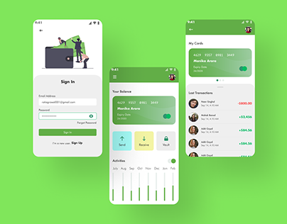 Banking App Concept