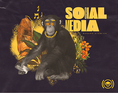 Social Media - Banana Atômica