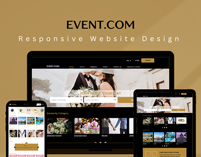 EVENT.COM - Responsive Website Design