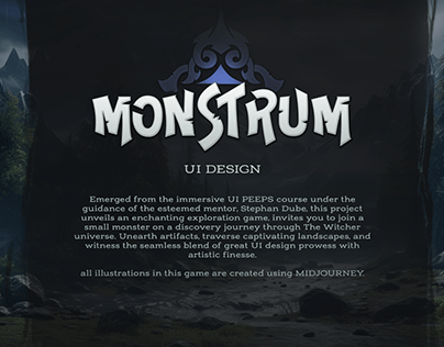 Monstrum, project created as a part of UI PEEPS course