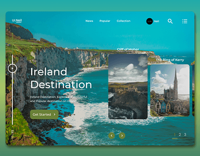 Project thumbnail - Ireland Web Design