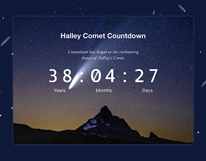 countdown timer page