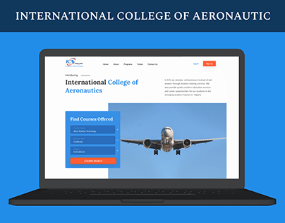 Redesign of International College of Aeronautic (ICA)