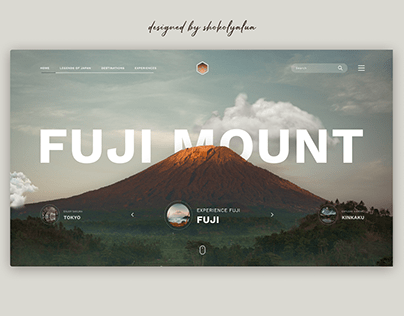 Fuji Mount Landing Page