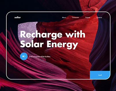 Sollar Landing Page Animation | Inspired by Outcrowd