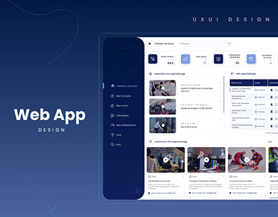 corsair plane Web App design